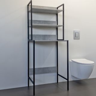 Шкаф Comforty Порто 00-00011164 Бетон светлый 65 см